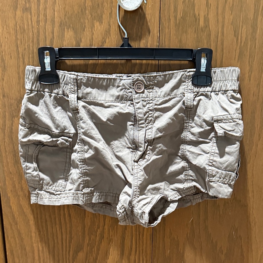 BDG Women's Olive Cargo Shorts